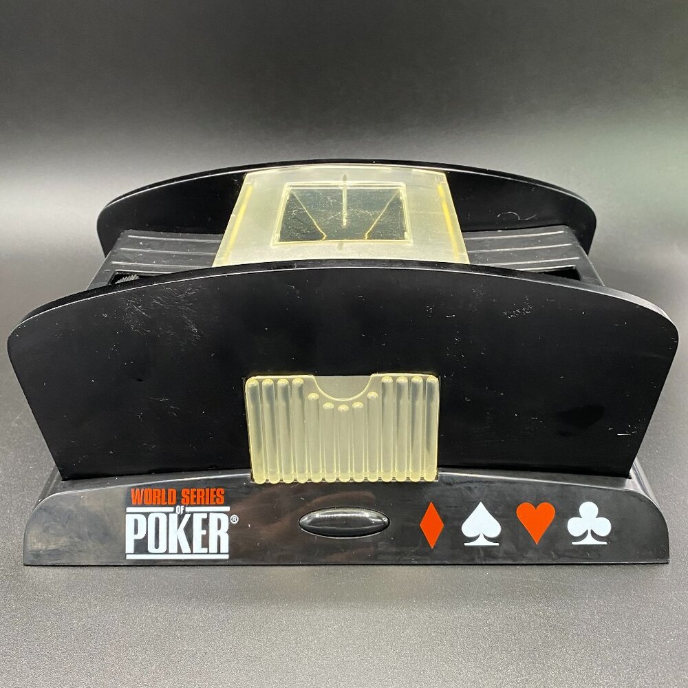 World Series of Poker Premium Electronic Card Shuffler WORKS